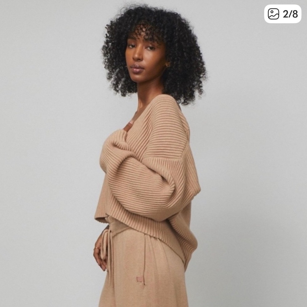 Lunya Beige Knit Lounge Set - Picture 3 of 7